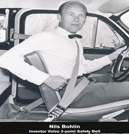 car seat belt inventor