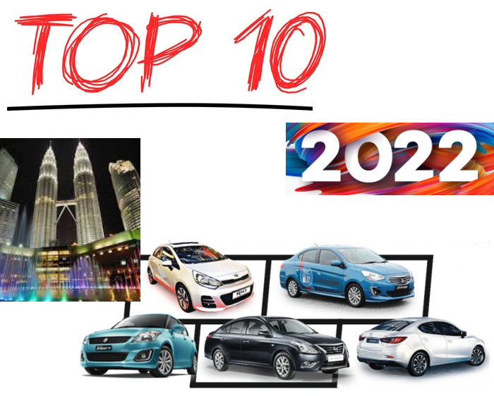 Top Ten car Brands in Malaysia