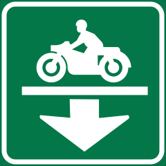 Motocycle lane Expressway