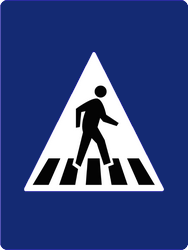 Information Road Signs in Malaysia-Pedestrian Crossing